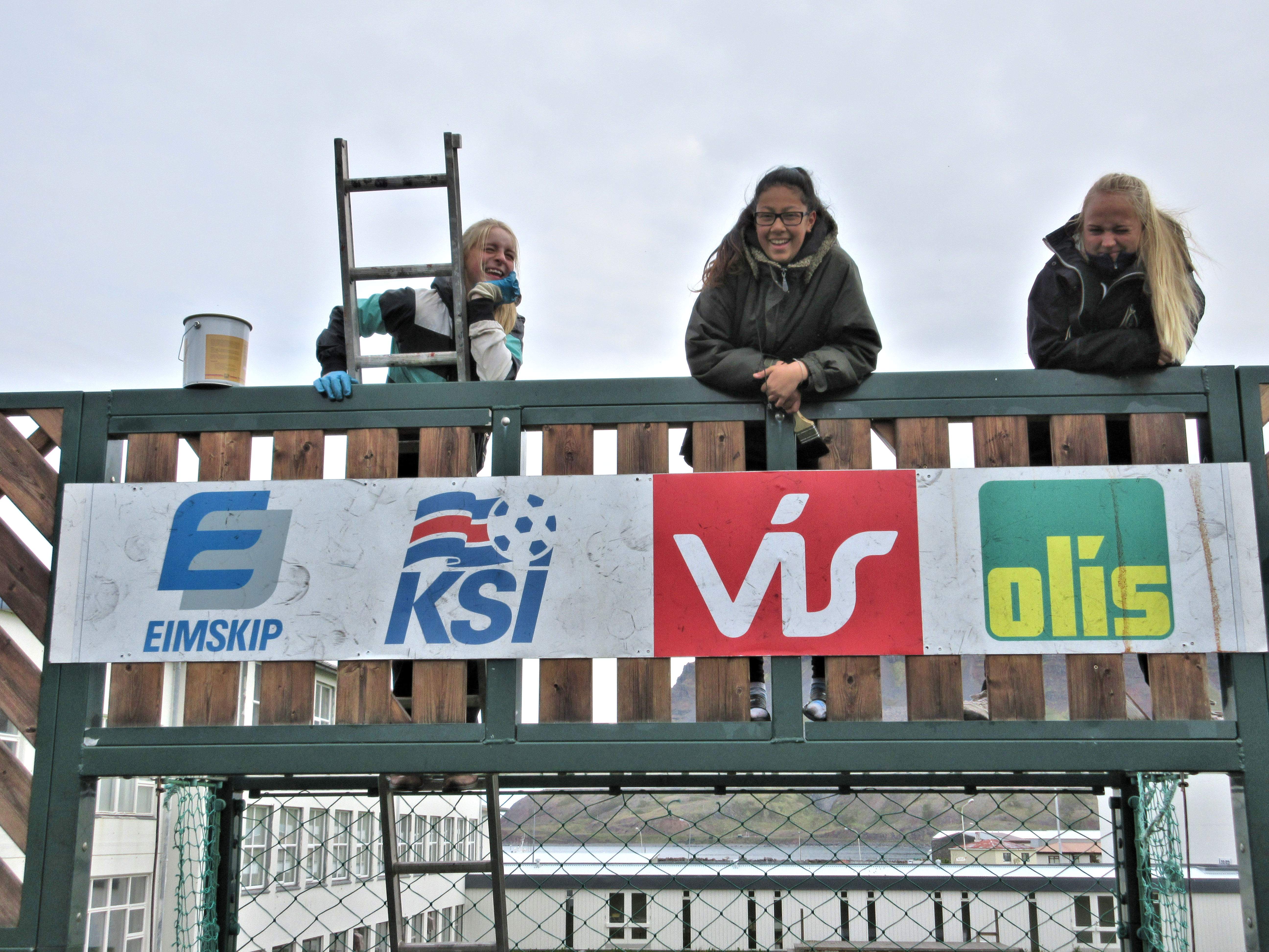 Það er ógeðslega gaman í vinnuskólanum