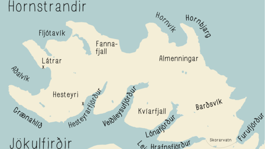 By Salvor: Hornstrandir og Jökulfirðir