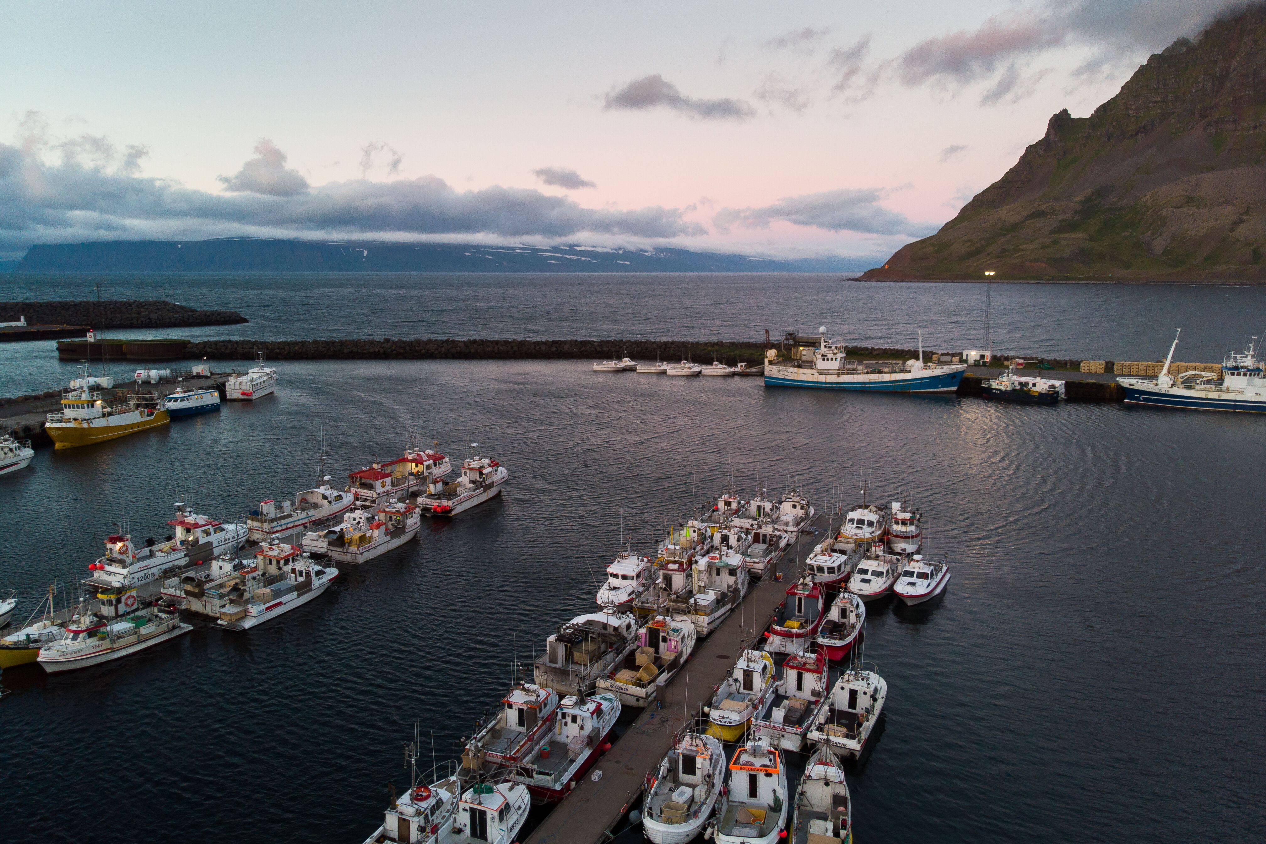 Bolungarvíkurhöfn, mynd Haukur Sigurðsson