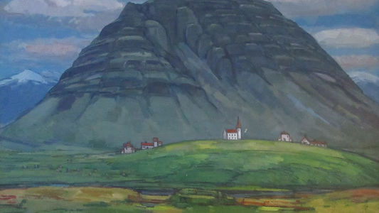 Málverk Guðmundar Einarssonar frá Miðdal