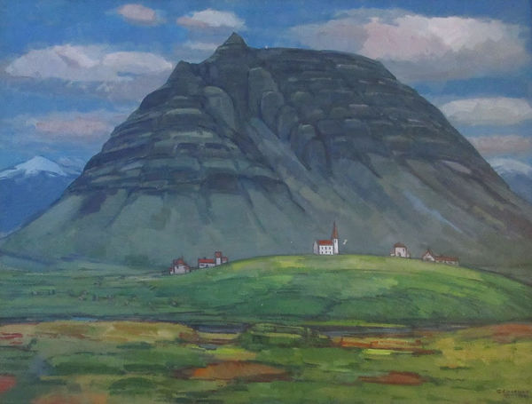 Málverk Guðmundar Einarssonar frá Miðdal