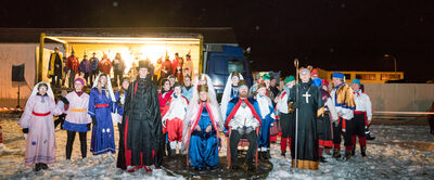 Þrettándagleði í Bolungarvík 2019, mynd Haukur Sigurðsson