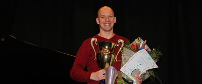 Mateusz Klóska íþróttamaður Bolungarvíkur 2019. Mynd: Guðbjörg Stefanía Hafþórsdóttir.