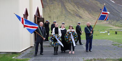 Sjómannadagurinn Bolungarvík 2022 eftir messu